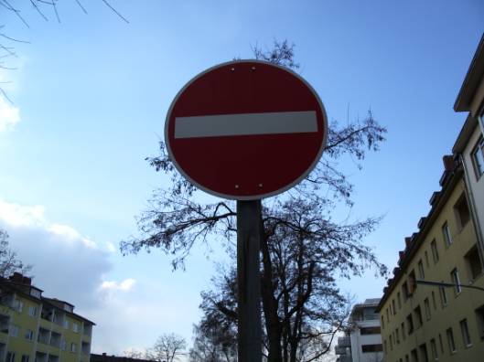 Straenverkehrsschild