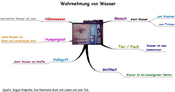Wahrnehmung von Wasser