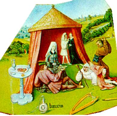 ein Laster gezeichnet von Hieronymus Bosch