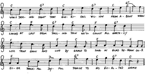 notes and chords of Dusk