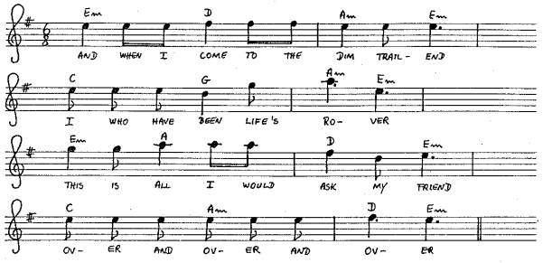 Noten und Akkorde von Heart of the North
