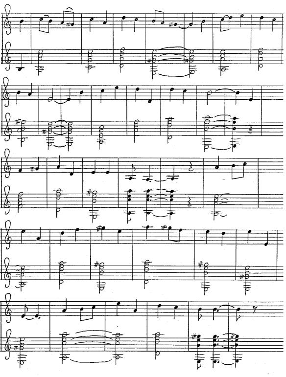 Melodie + Begleitung für O' Seele