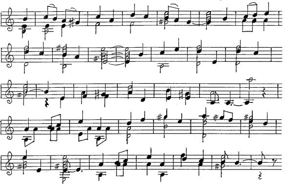 Instrumental Noten für O' Seele