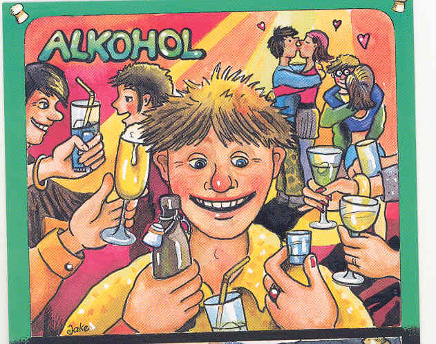 Alkohol - Vorher