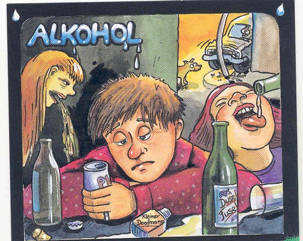 Alkohol - Nachher
