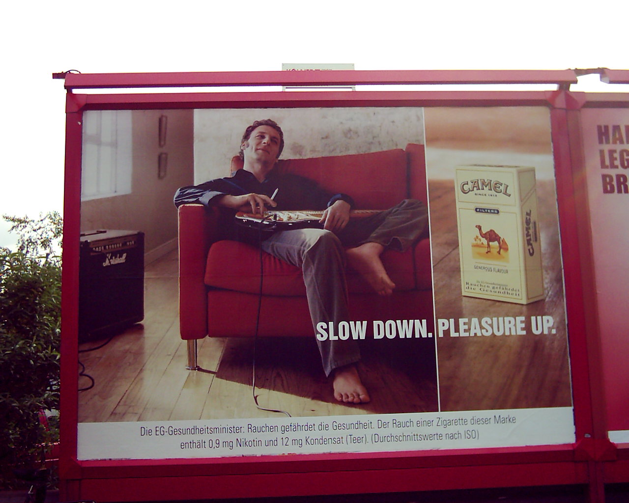 Werbung Zigaretten