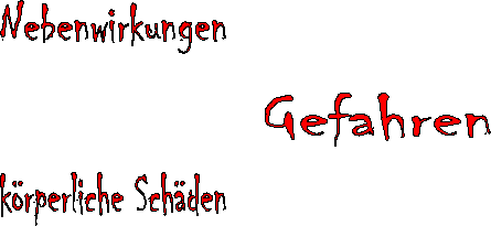 Nebenwirkungen