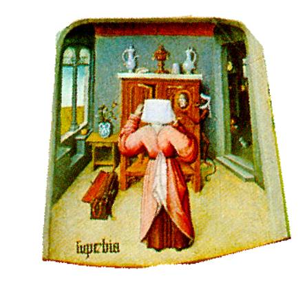 ein Laster gezeichnet von Hieronymus Bosch