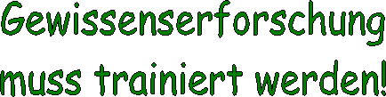 Gewissenserforschung